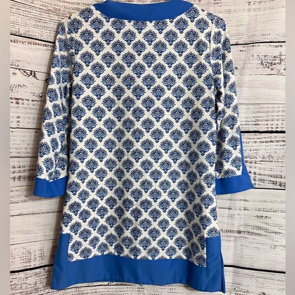 Cabana Life Swim Cover up Womens size Small UPF 50+ Lightweight Tunic Paisley - Picture 3 of 8